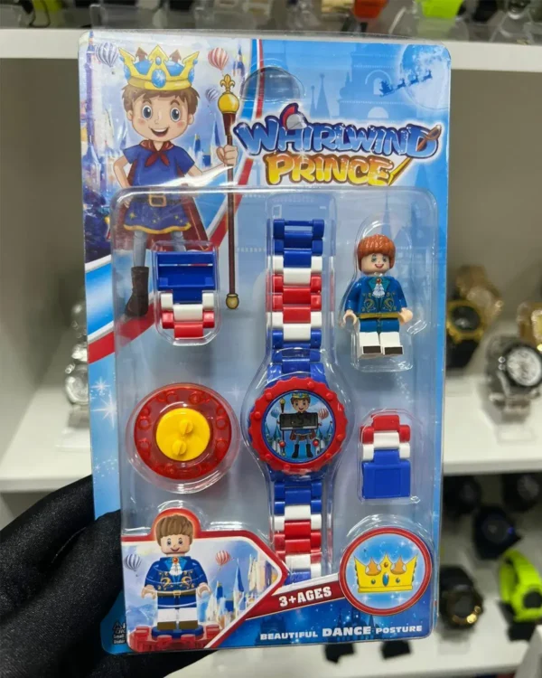 Relógio Infantil Kit Montagem Personagem