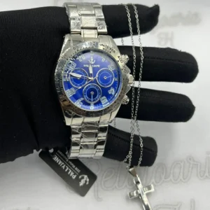 Relógio Masculino Pallyjane Daytona - A prova d'água + Cordão