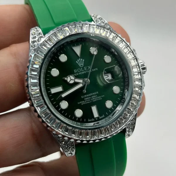 Rolex Submariner Prime Itália - Quartz - A prova d'água - 100% Funcional - Dourado e Preto - Image 4
